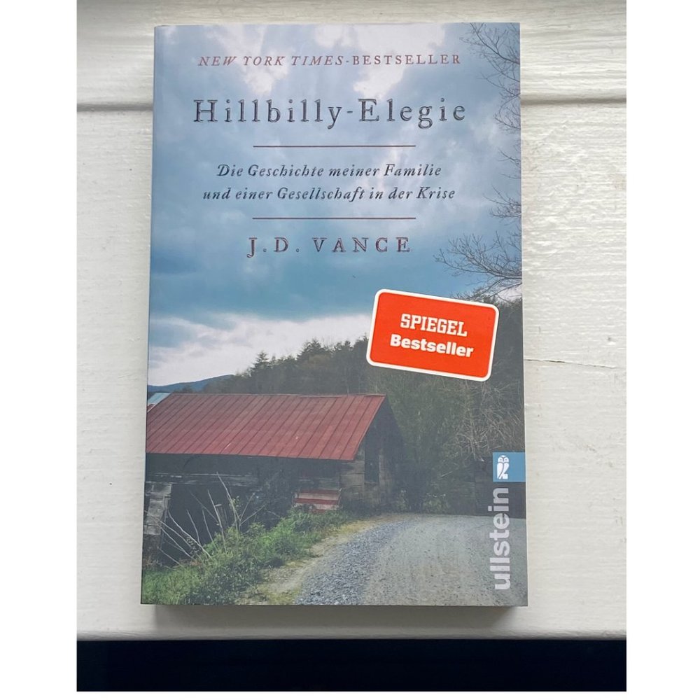Bestseller Book: Hillbilly Elegy (in GERMAN)